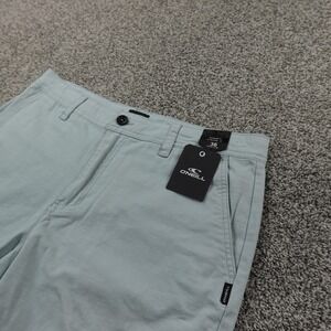 NEW Oneill Shorts Mens 36 Blue Chino Golf Performance Stretch Tech Surf Skate